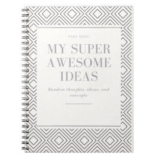 Cuaderno Mi portátil de pensamientos superasombrosos