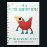 Cuaderno Mi portátil Super Science - Mr.<br><div class="desc">Tomen sus notas experimentales en este adorable portátil temático de My Super Science Heroes!</div>