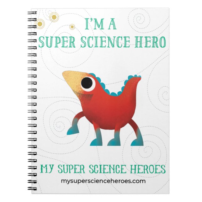Cuaderno Mi portátil Super Science - Mr. (Frente)