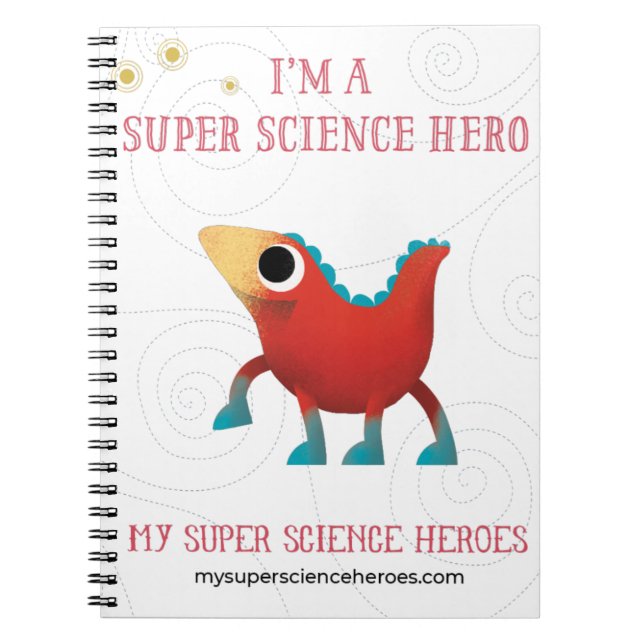 Cuaderno Mi portátil Super Science - Mr. (Frente)