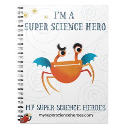 Cuaderno Mi portátil Super Science: Naranja minion