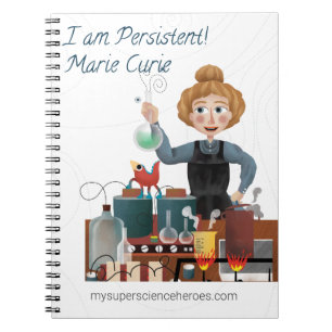 Cuaderno Mi portátil Super Science - Soy persistente