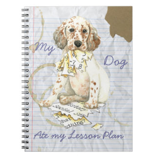 Cuaderno Mi programa de clases de inglés Ate My Lesage