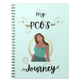 Cuaderno Mi Purpurina de oro de viaje PCOS paraliza cinta V