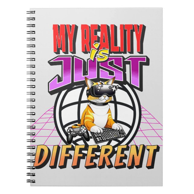 CUADERNO ¡MI REALIDAD ES SÓLO DIFERENTE! (Frente)