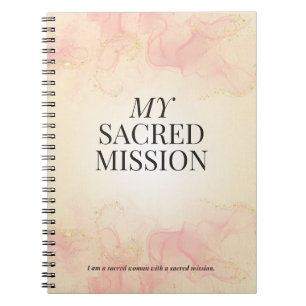 Cuaderno Mi sagrada misión - Un diario de viajes femenino