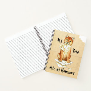 Cuaderno Mi Shiba Inu Se Comía Mi Casa