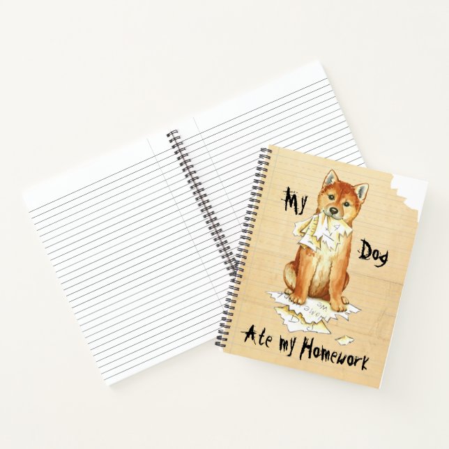 Cuaderno Mi Shiba Inu Se Comía Mi Casa (Interior)