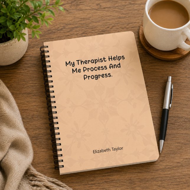 Cuaderno Mi Terapeuta Me Ayuda a Procesar y Progresar (Subido por el creador)