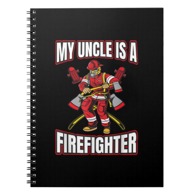 Cuaderno Mi Tío Es Un Bombero. (Frente)