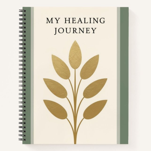 Cuaderno Mi viaje de sanación (Anverso)