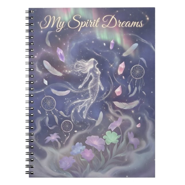 Cuaderno Mi viaje espiritual Volumen cinco Mis sueños espir (Frente)