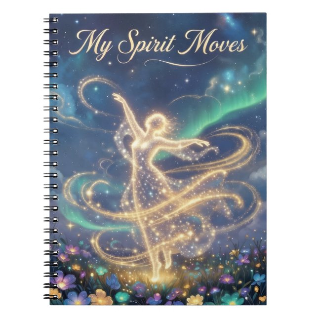 Cuaderno Mi viaje espiritual Volumen cuatro Mi espíritu se  (Frente)