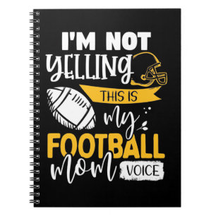 Cuaderno Mi voz de mamá de fútbol