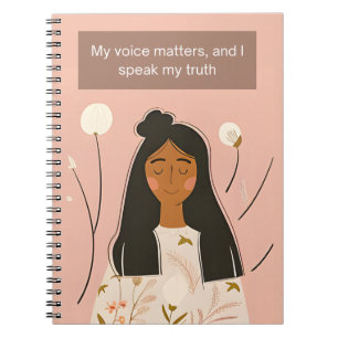 Cuaderno Mi voz importa y hablo mi verdad