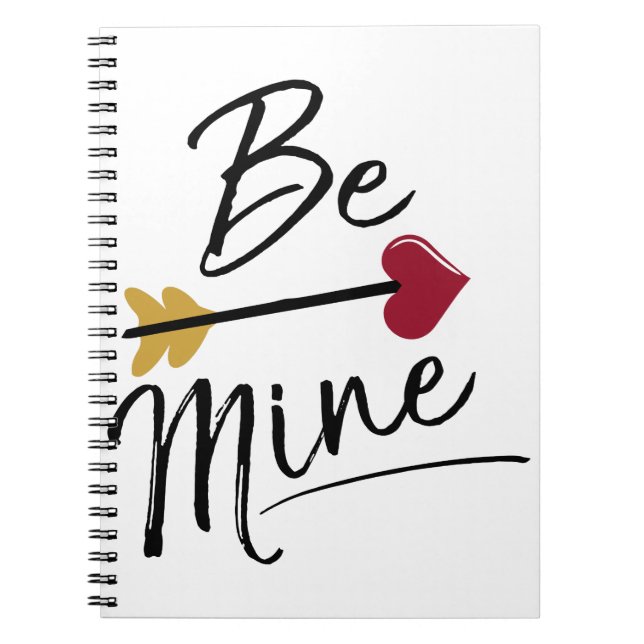 Cuaderno Mía linda San Valentín (Frente)