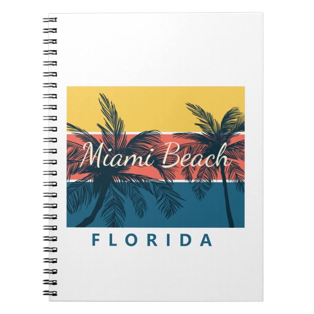 Cuaderno Miami Beach Florida (Frente)