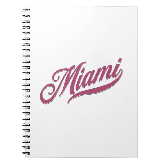 Cuaderno Miami Florida (Frente)