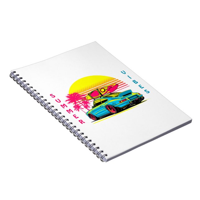 CUADERNO MIAMI GT VERANO VIBES (Lado Derecho)