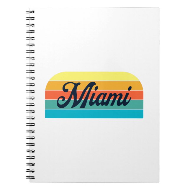 Cuaderno Miami retro (Frente)