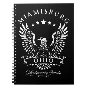 Cuaderno Miamisburg Condado de Montgomery Ohio Águila Vinta