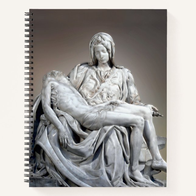 Cuaderno Michelangelo - La Pieta (Anverso)