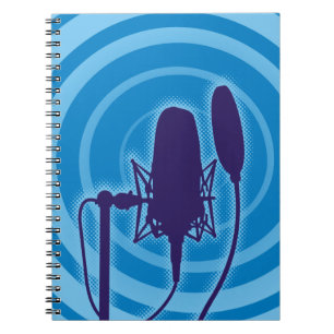Cuaderno Micrófono de estudio