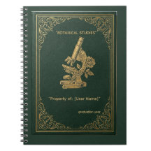 Microscopio de Academia Oscura Personalizado & Ros