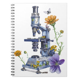 Cuaderno Microscopio floral