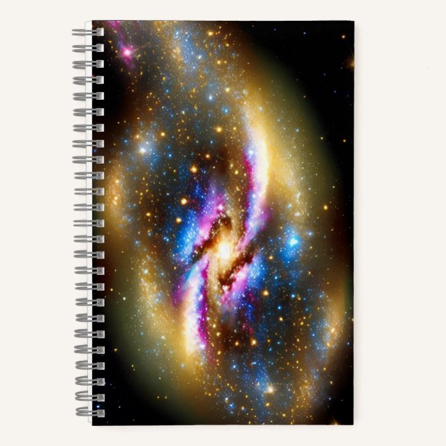 Cuaderno Micstic Cosmos Sky Bright Sky Universe Galáctico (Anverso)