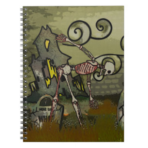 Cuaderno Midnight Graveyard Whimsical JOURNAL