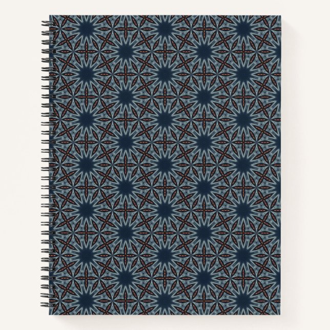 Cuaderno Midnight Starburst Lattice (Anverso)