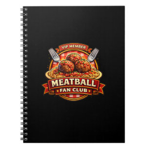 Cuaderno Miembro VIP del Club de Fans de Albóndigas – Comid