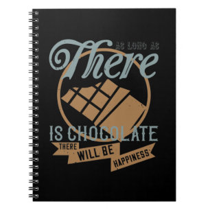 Cuaderno Mientras Haya Chocolate, Habrá Happi