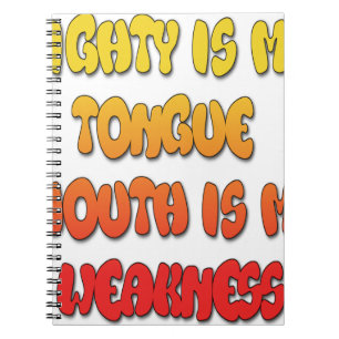 Cuaderno Mighty Tongue Weak Mouth pic