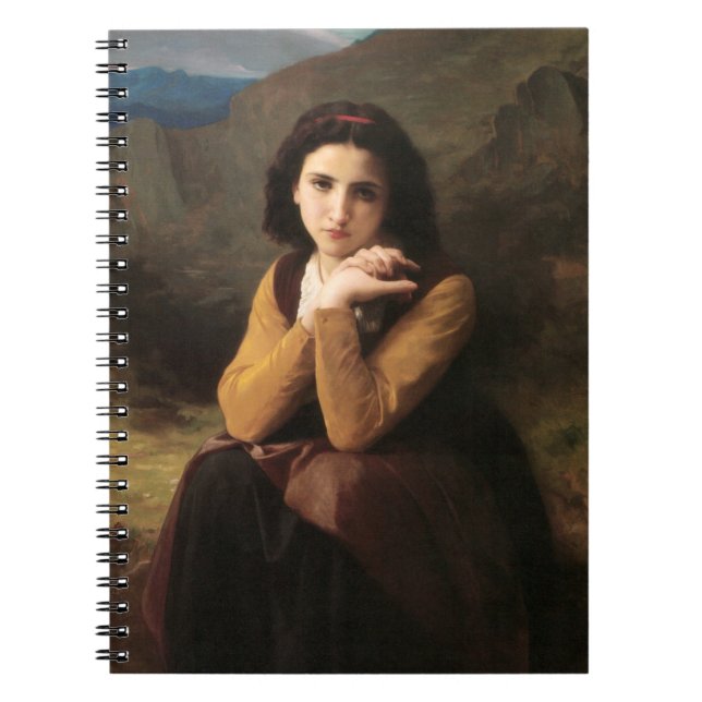 Cuaderno Mignon Innocence of Adolescent Chica, Bouguereau (Frente)