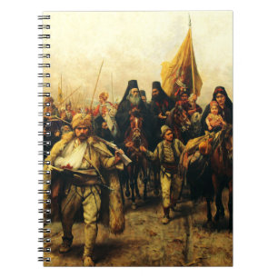 Cuaderno Migración de los serbios por Paja Jovanovic Arte F