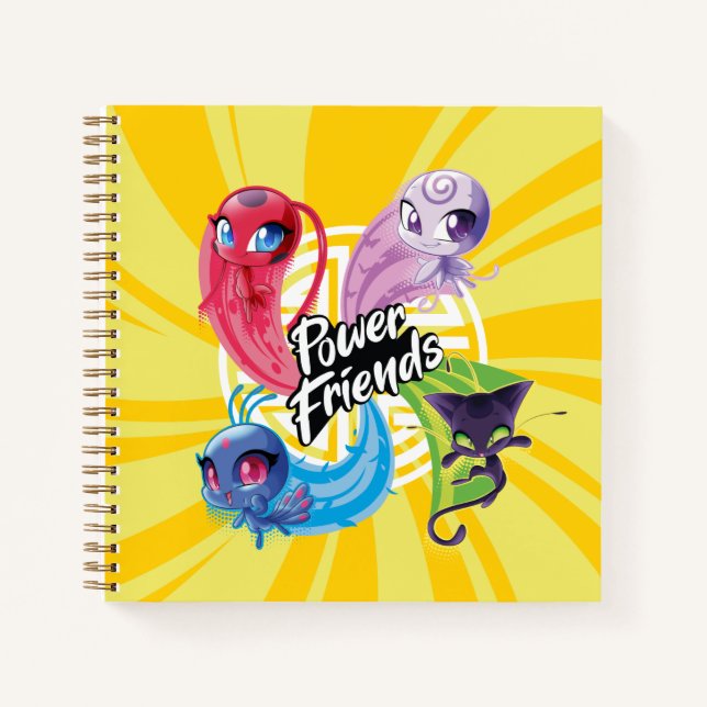 Cuaderno Milagrosos amigos del poder de Kwamis (Anverso)