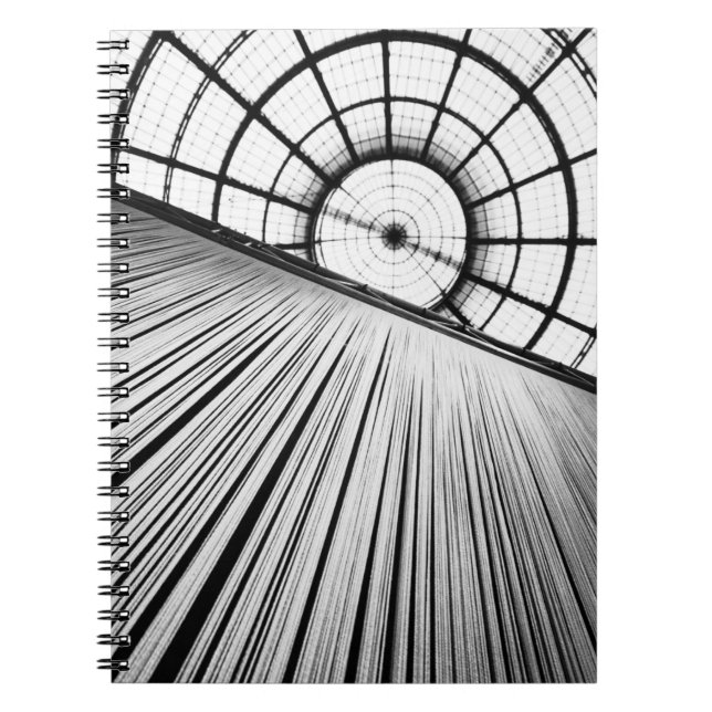 Cuaderno Milán Italia, exhibición en la Galería (Frente)