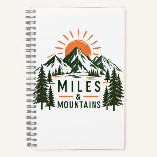 Cuaderno Miles & Mountains Journal
