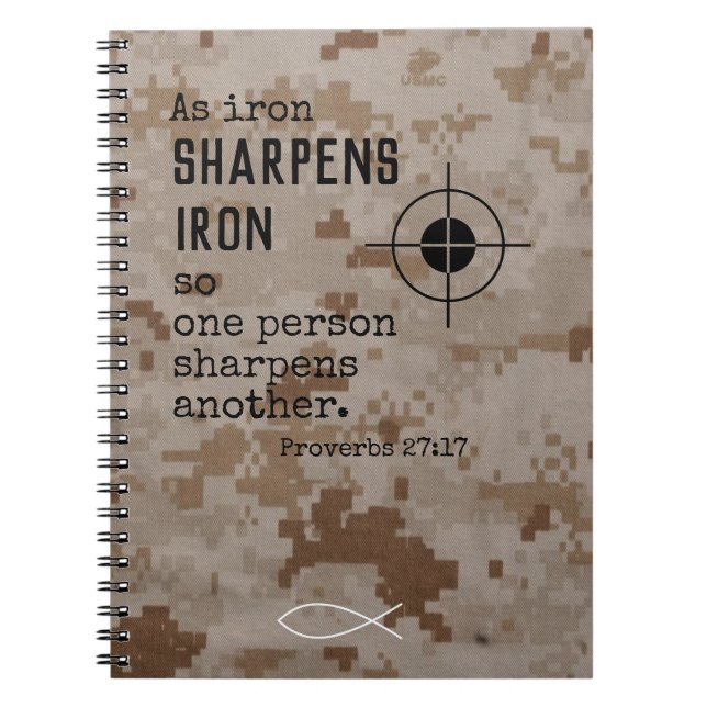 Cuaderno militar cristiano Camouflauge (Frente)