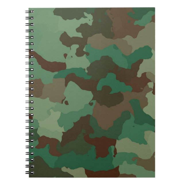Cuaderno Military Camouflage Pattern (Armed Forces) (Frente)