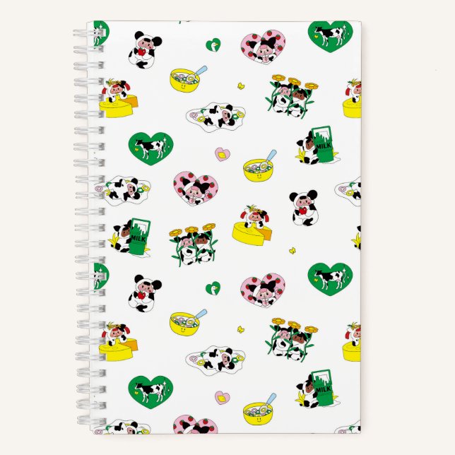 Cuaderno Milk Lover White (Anverso)