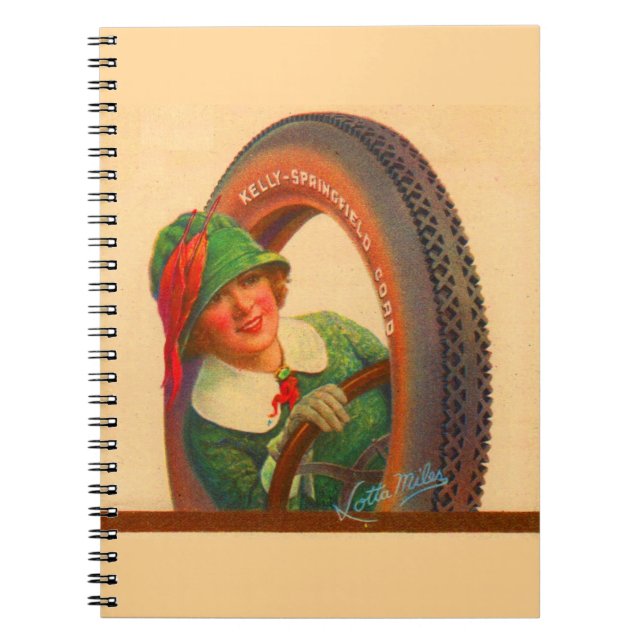 Cuaderno Millas Lotta No. 1- Neumático Kelly-Springfields d (Frente)