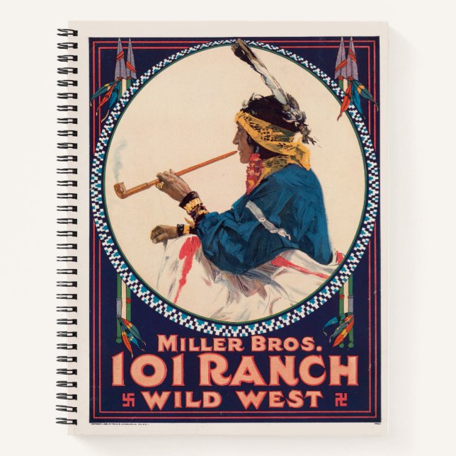 Cuaderno Miller Bros. Ranch 101, Poster de Círculo Oeste Sa (Anverso)