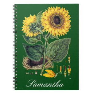 Cuaderno Miller: Girasol