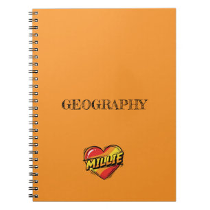 Cuaderno Millie Naranja
