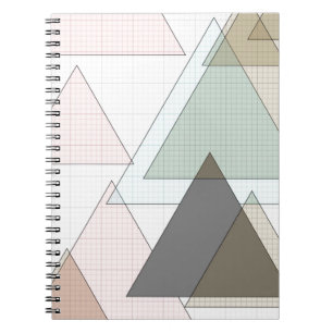 Cuaderno Millimeterpapier triángulos graph paper