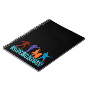 Cuaderno Millón de cuartetos del dólar en etapa