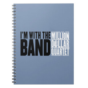 Cuaderno Millón de cuartetos del dólar "estoy con la band
